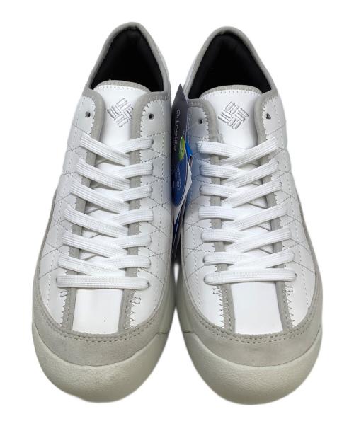 Columbia（コロンビア）Columbia (コロンビア) COLUMBIA BLACK LABEL (コロンビアブラックレーベル) ローカットスニーカー ホワイト サイズ:25cmの古着・服飾アイテム