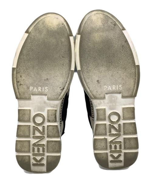 KENZO（ケンゾー）KENZO (ケンゾー) スニーカー ベージュ×グリーン サイズ:42の古着・服飾アイテム