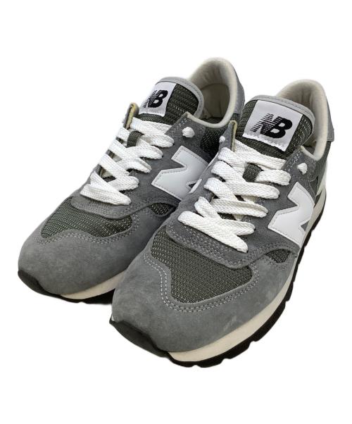 NEW BALANCE（ニューバランス）NEW BALANCE (ニューバランス) スニーカー グレー サイズ:25.5cmの古着・服飾アイテム