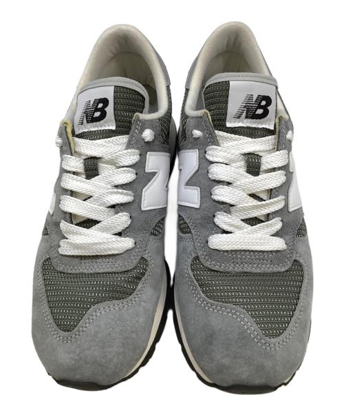 NEW BALANCE（ニューバランス）NEW BALANCE (ニューバランス) スニーカー グレー サイズ:25.5cmの古着・服飾アイテム