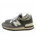 NEW BALANCE (ニューバランス) スニーカー グレー サイズ:25.5cm：14000円