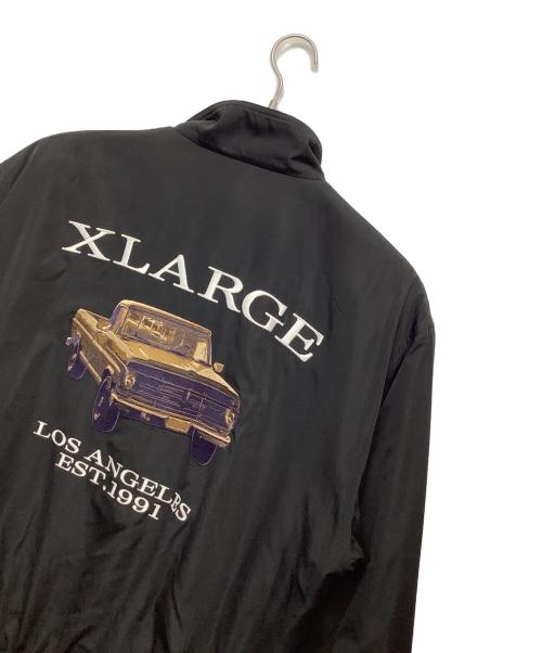 X-LARGE（エクストララージ）X-LARGE (エクストララージ) オールドピックアップトラックジャケット ブラック サイズ:Lサイズの古着・服飾アイテム