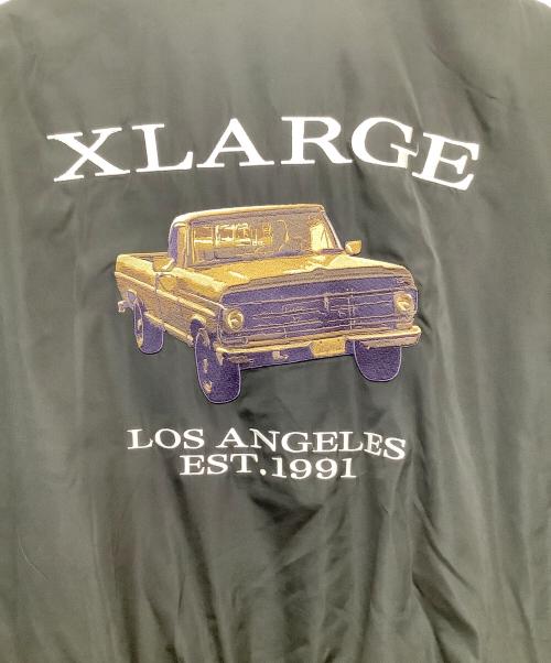X-LARGE（エクストララージ）X-LARGE (エクストララージ) オールドピックアップトラックジャケット ブラック サイズ:Lサイズの古着・服飾アイテム