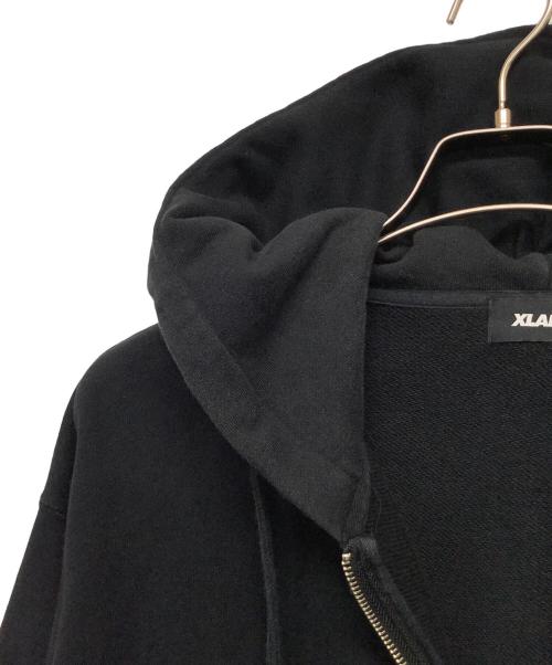 X-LARGE（エクストララージ）X-LARGE (エクストララージ) ジップパーカー ブラック サイズ:Lの古着・服飾アイテム
