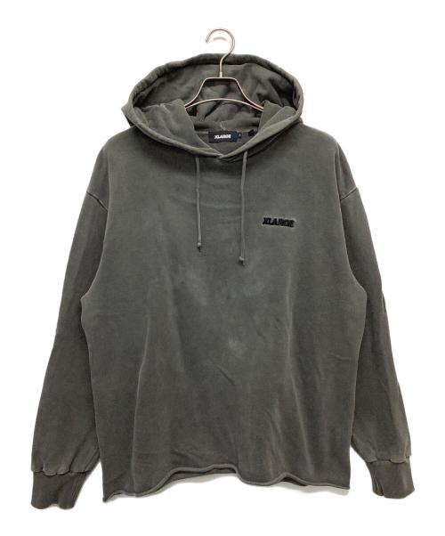 X-LARGE（エクストララージ）X-LARGE (エクストララージ) ロゴパーカー グレー サイズ:Lの古着・服飾アイテム