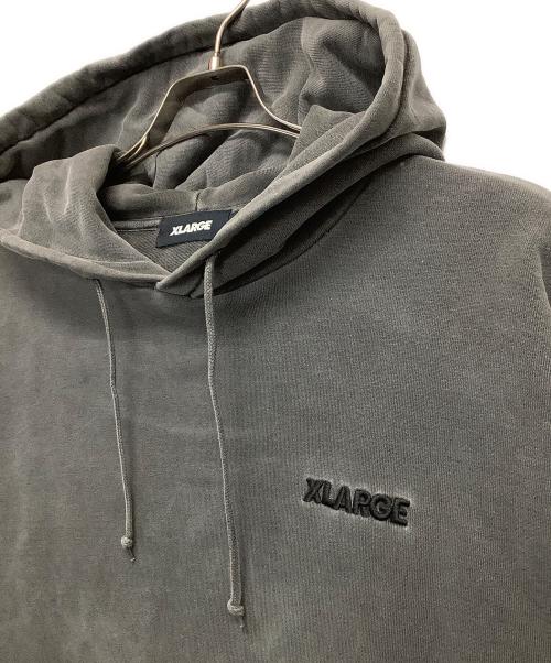 X-LARGE（エクストララージ）X-LARGE (エクストララージ) ロゴパーカー グレー サイズ:Lの古着・服飾アイテム