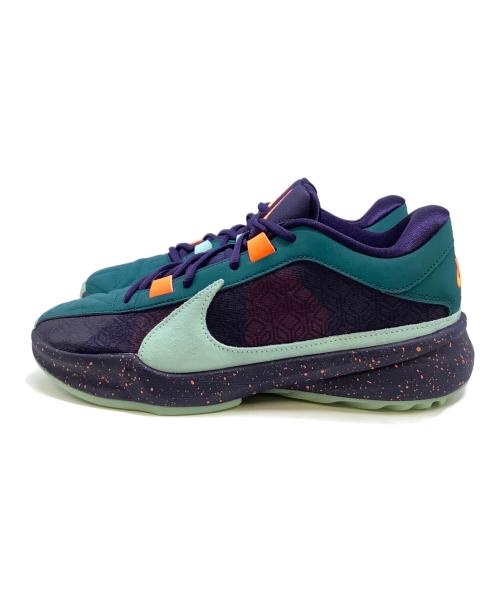 NIKE（ナイキ）NIKE (ナイキ) ZOOM FREAK 5 EP グリーン×ネイビー サイズ:25.5cm 未使用品の古着・服飾アイテム