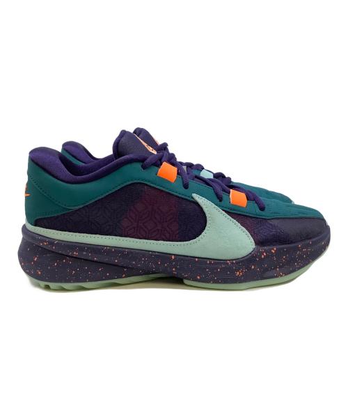 NIKE（ナイキ）NIKE (ナイキ) ZOOM FREAK 5 EP グリーン×ネイビー サイズ:25.5cm 未使用品の古着・服飾アイテム