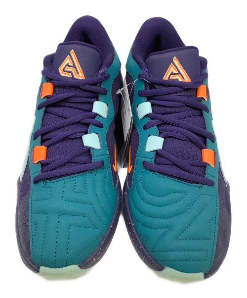 NIKE（ナイキ）NIKE (ナイキ) ZOOM FREAK 5 EP グリーン×ネイビー サイズ:25.5cm 未使用品の古着・服飾アイテム