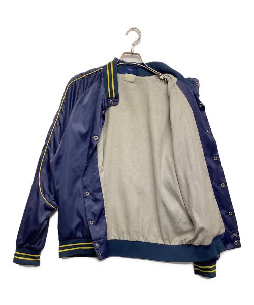 NIKE（ナイキ）NIKE (ナイキ) 80'sナイロンスタジャン ネイビー×イエロー サイズ:Lの古着・服飾アイテム