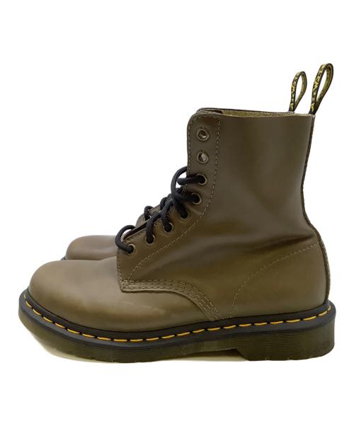 Dr.Martens（ドクターマーチン）Dr.Martens (ドクターマーチン) 8ホールブーツ オリーブ サイズ:UK6の古着・服飾アイテム