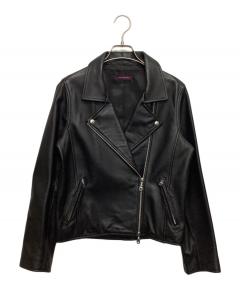 中古・古着通販】I'm/matereal (イマテリアル) エコレザージャケット