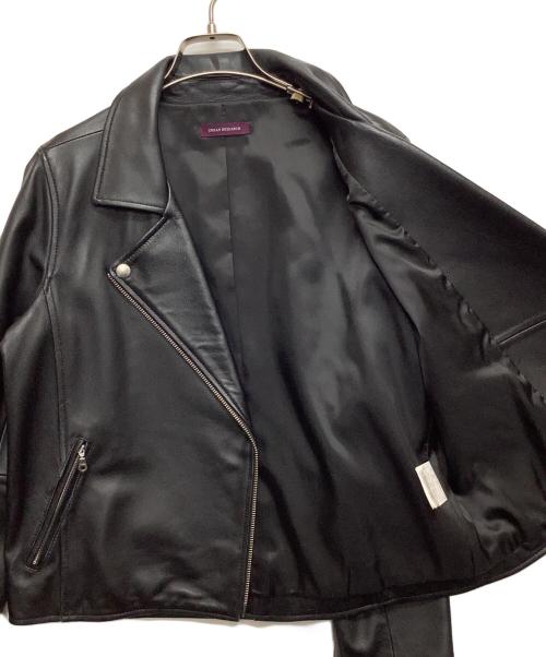 URBAN RESEARCH（アーバンリサーチ）URBAN RESEARCH (アーバンリサーチ) ライダースジャケット ブラック サイズ:Mの古着・服飾アイテム