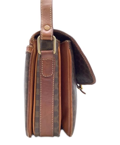 CELINE（セリーヌ）CELINE (セリーヌ) ショルダーバッグ ブラウンの古着・服飾アイテム