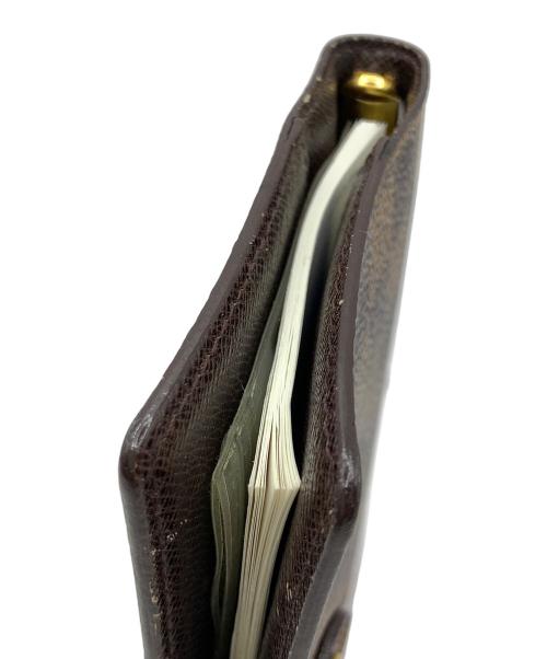 LOUIS VUITTON（ルイ ヴィトン）LOUIS VUITTON (ルイ ヴィトン) 手帳カバー　LOUIS VUITTON ブラウンの古着・服飾アイテム