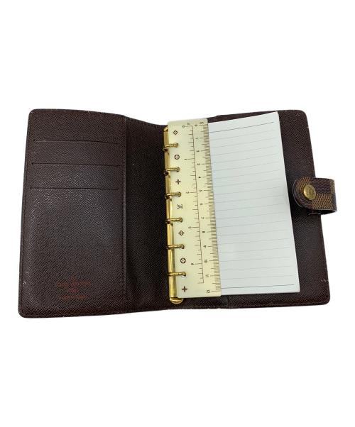 LOUIS VUITTON（ルイ ヴィトン）LOUIS VUITTON (ルイ ヴィトン) 手帳カバー　LOUIS VUITTON ブラウンの古着・服飾アイテム