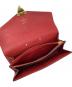 中古・古着 LOUIS VUITTON (ルイ ヴィトン) ポルトフォイユ パラス ブラウン×レッド：22000円