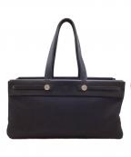 HERMESエルメス）の古着「ハンドバッグ」｜ブラック