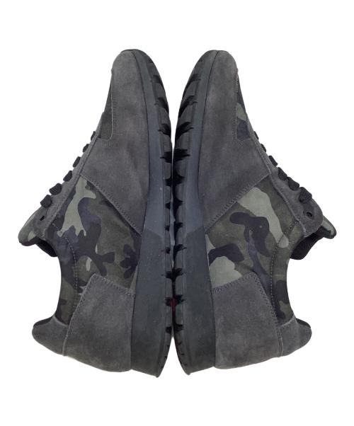 PRADA（プラダ）PRADA (プラダ) スニーカー ブラック×グリーン サイズ:7の古着・服飾アイテム