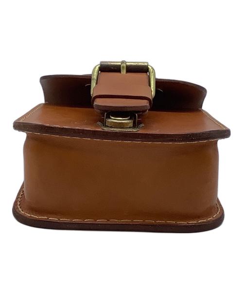 Herz（ヘルツ）Herz (ヘルツ) レザーベルトバッグHerz キャメルの古着・服飾アイテム