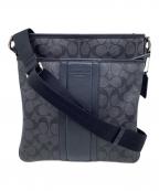 COACHコーチ）の古着「ショルダーバッグCOACH」｜ブラック