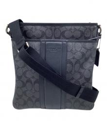 COACH（コーチ）の古着「ショルダーバッグCOACH」｜ブラック