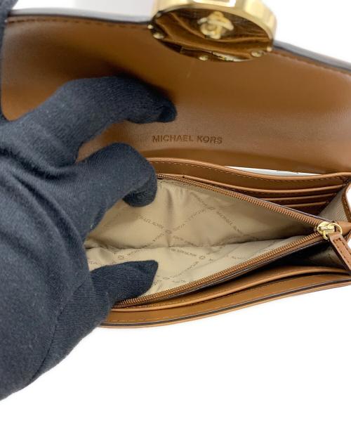 MICHAEL KORS（マイケル・コース）MICHAEL KORS (マイケル・コース) 長財布　	MICHAEL KORS ブラウンの古着・服飾アイテム