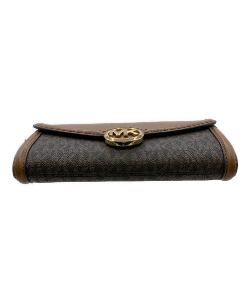 MICHAEL KORS（マイケル・コース）MICHAEL KORS (マイケル・コース) 長財布　	MICHAEL KORS ブラウンの古着・服飾アイテム