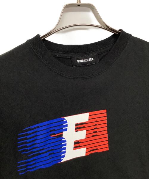 WIND AND SEA（ウィンダンシー）WIND AND SEA (ウィンダンシー) 半袖Tシャツ ブラック サイズ:Mの古着・服飾アイテム