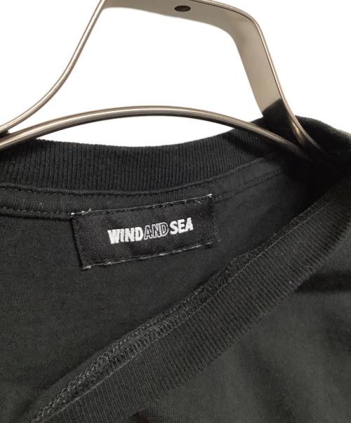 WIND AND SEA（ウィンダンシー）WIND AND SEA (ウィンダンシー) 半袖Tシャツ ブラック サイズ:Mの古着・服飾アイテム