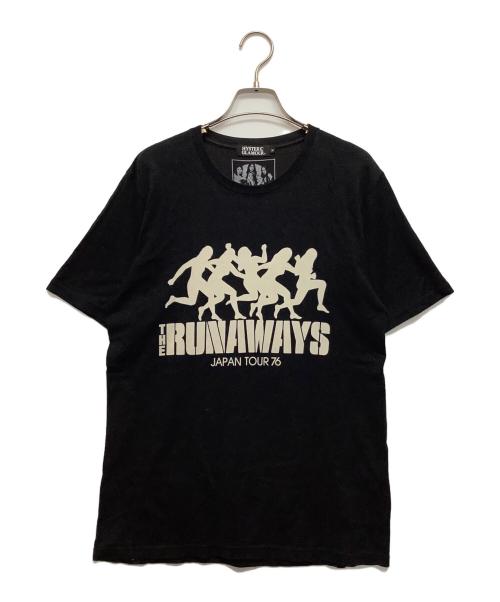 Hysteric Glamour（ヒステリックグラマー）Hysteric Glamour (ヒステリックグラマー) 半袖Tシャツ ブラック サイズ:Mの古着・服飾アイテム