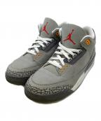 NIKEナイキ）の古着「AIR JORDAN 3 RETRO」｜グレー