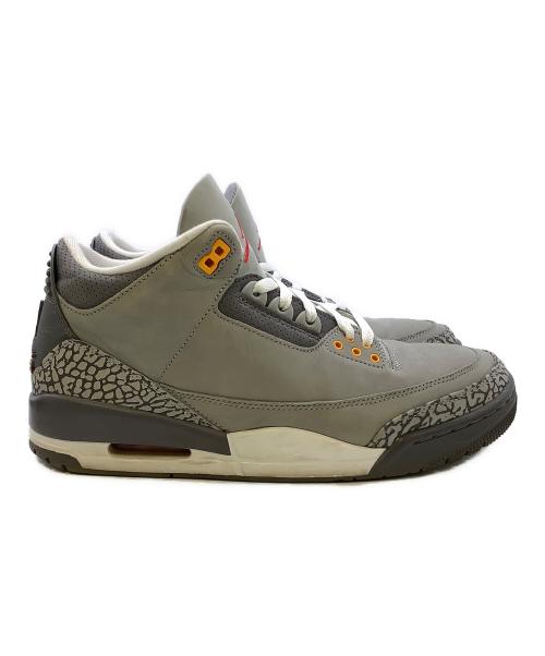 NIKE（ナイキ）NIKE (ナイキ) AIR JORDAN 3 RETRO グレー サイズ:28cmの古着・服飾アイテム
