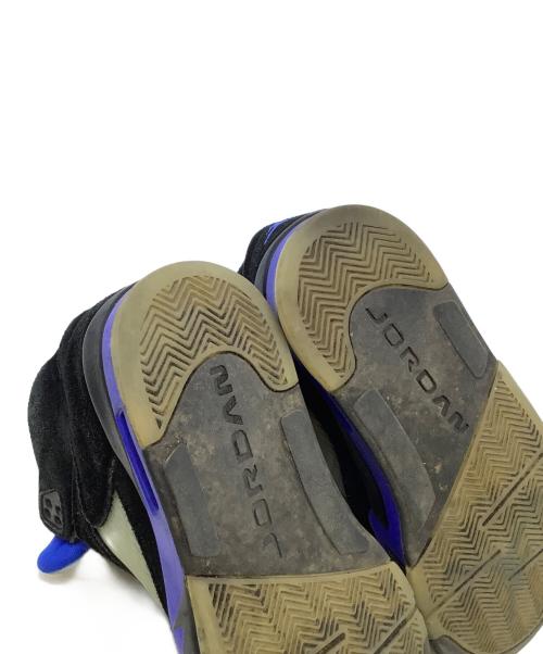 NIKE（ナイキ）NIKE (ナイキ) AIR JORDAN 5 RETRO ブラック×ブルー サイズ:27.5cmの古着・服飾アイテム