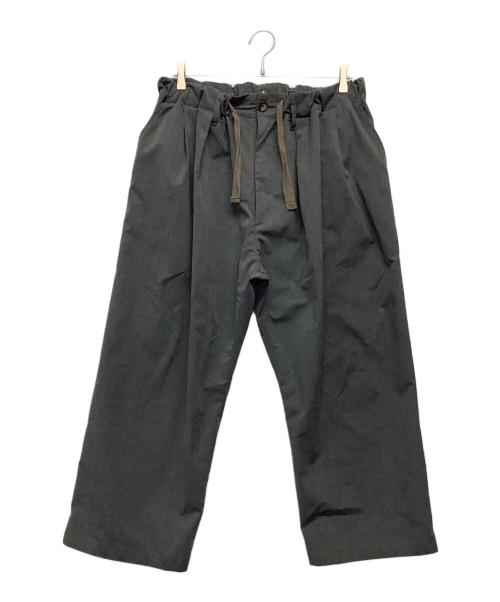 sillage（シアージ）sillage (シアージ) タックワイドパンツ グレー サイズ:Fの古着・服飾アイテム