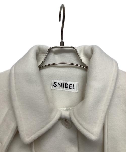 Snidel（スナイデル）Snidel (スナイデル) ポンチョ ホワイトの古着・服飾アイテム