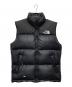 THE NORTH FACE（ザ ノース フェイス）の古着「ダウンベスト」｜ブラック