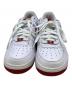 NIKE (ナイキ) AIR FORCE 1 07  ホワイト×レッド サイズ:25cm：15000円