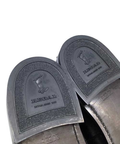 REGAL（リーガル）REGAL (リーガル) タッセルシューズ ブラック サイズ:25EEEの古着・服飾アイテム