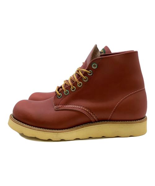 RED WING（レッドウィング）RED WING (レッドウィング) プレーントゥブーツ ブラウン サイズ:6 1／2 未使用品の古着・服飾アイテム