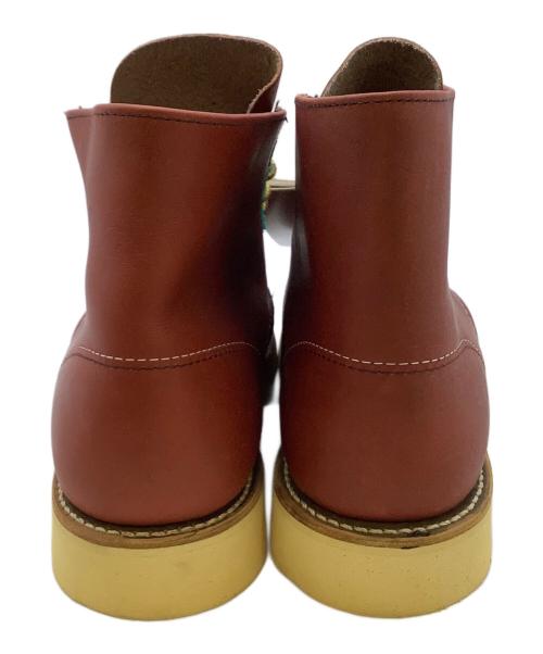 RED WING（レッドウィング）RED WING (レッドウィング) プレーントゥブーツ ブラウン サイズ:6 1／2 未使用品の古着・服飾アイテム