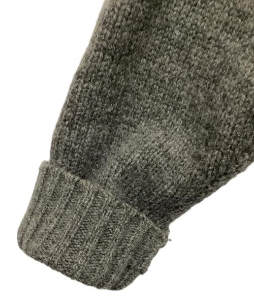 POLO RALPH LAUREN（ポロ・ラルフローレン）POLO RALPH LAUREN (ポロ・ラルフローレン) ニットジャケット グレー サイズ:XSの古着・服飾アイテム