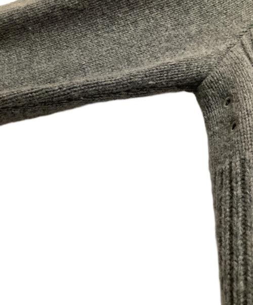 POLO RALPH LAUREN（ポロ・ラルフローレン）POLO RALPH LAUREN (ポロ・ラルフローレン) ニットジャケット グレー サイズ:XSの古着・服飾アイテム