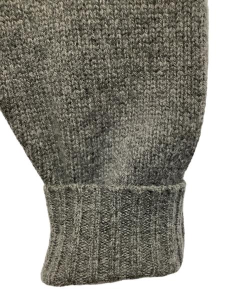 POLO RALPH LAUREN（ポロ・ラルフローレン）POLO RALPH LAUREN (ポロ・ラルフローレン) ニットジャケット グレー サイズ:XSの古着・服飾アイテム