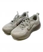 NIKEナイキ）の古着「ハイカットスニーカー」｜ライトグレー