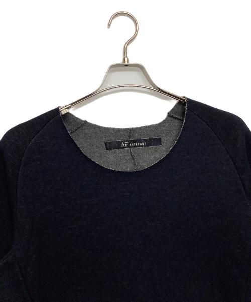 A.F ARTEFACT（エーエフ アーティファクト）A.F ARTEFACT (エーエフ アーティファクト) 長袖カットソー ネイビー サイズ:1の古着・服飾アイテム