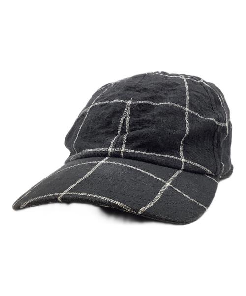 AMI Alexandre Mattiussi（アミアレクサンドルマテュッシ）AMI Alexandre Mattiussi (アミアレクサンドルマテュッシ) キャップ ブラック×ホワイトの古着・服飾アイテム