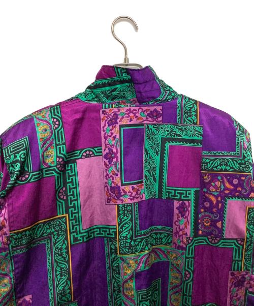 RAFAEL（ラファエル）RAFAEL (ラファエル) ナイロンジャケット パープル サイズ:Sの古着・服飾アイテム