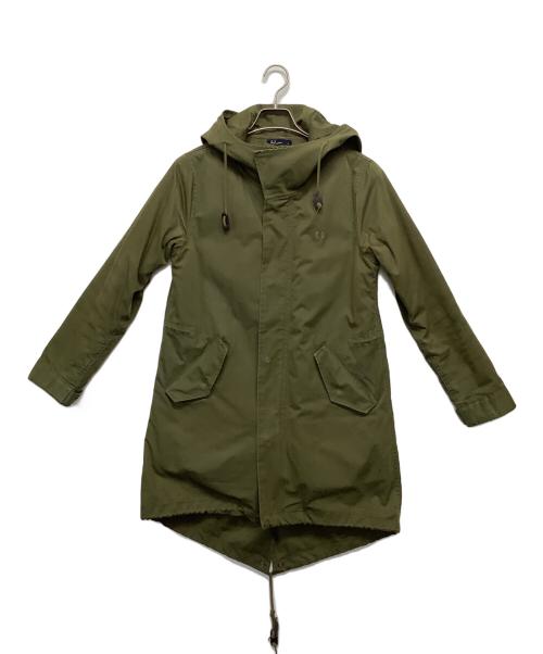 FRED PERRY（フレッドペリー）FRED PERRY (フレッドペリー) ライナー付モッズコート カーキ サイズ:10の古着・服飾アイテム