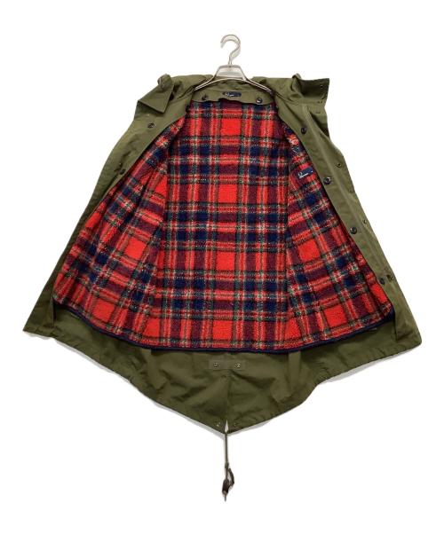 FRED PERRY（フレッドペリー）FRED PERRY (フレッドペリー) ライナー付モッズコート カーキ サイズ:10の古着・服飾アイテム
